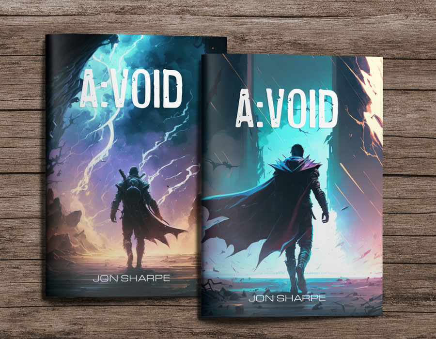 Comic book with two distinct covers