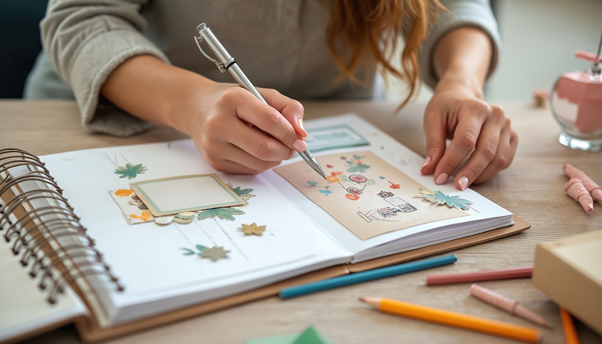 selection of zine tools